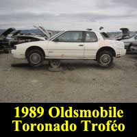 Junkyard 1989 Oldsmobile Toronado Trofeo