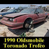Junked 1990 Oldsmobile Trofeo