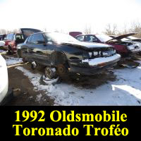 Junkyard 1992 Oldsmobile Toronado Trofo