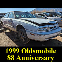 Junked 1999 Olds 88