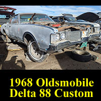 Junkyard 1968 Olds Delta 88