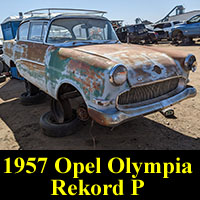 Junkyard 1957 Opel Olympia Rekord P