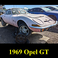 Junkyard 1969 Opel GT