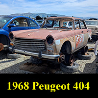 Junkyard 1968 Peugeot 404
