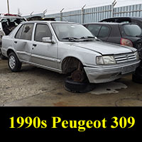 Junkyard Peugeot 309