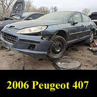 Junkyard 2006 Peugeot 407