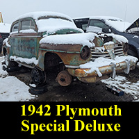 Junkyard 1942 Plymouth
