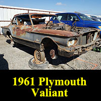Junkyard 1961 Plymouth Valiant