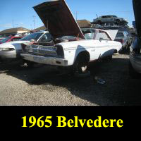 Junkyard 1965 Plymouth Belvedere