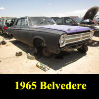 Junkyard 1965 Plymouth Belvedere