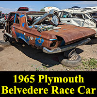 Junkyard 1965 Plymouth Belvedere race car