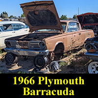 Junkyard 1966 Plymouth Barracuda