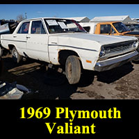 Junkyard 1969 Plymouth Valiant