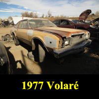 Junkyard 1977 Pymouth Volare