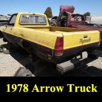 Junkyard 1979 Plymouth Arrow Pickup