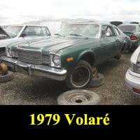 Junkyard 1979 Plymouth Volare