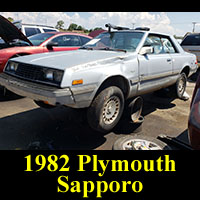 Junkyard 1982 Plymouth Sapporo