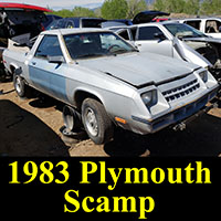 Junkyard 1983 Plymouth Scamp