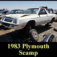 Junkyard 1983 Plymouth Scamp
