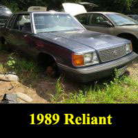 Junkyard 1989 Pymouth Reliant