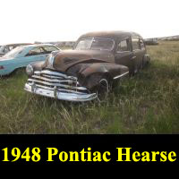 Junkyard 1948 Pontiac Hearse