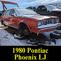 Junkyard 1980 Pontiac Phoenix