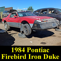 Junkyard 1984 Pontiac Firebird