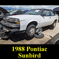 Junkyard 1988 Pontiac Sunbird