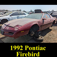 Junked 1992 Pontiac Firebird