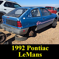 Junkyard 1992 Pontiac LeMans