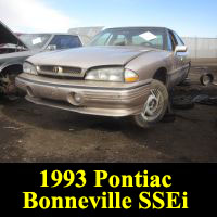 Junkyard 1993 Pontiac Bonneville SSEi