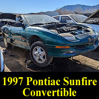 Junkyard 1997 Pontiac Sunfire Convertible