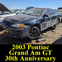 Junkyard 2003 Pontiac Grand Am GT