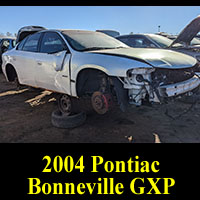 Junkyard 2004 Pontiac Bonneville GXP