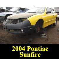 Junkyard 2004 Pontiac Sunfire