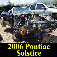 Junkyard 2006 Pontiac Solstice