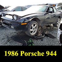 Junkyard 1986 Porsche 944