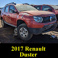 Junkyard 2017 Renault Duster