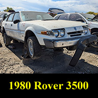Junkyard 1980 Rover 3500