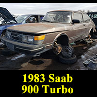 Junkyard 1983 Saab 900 Turbo