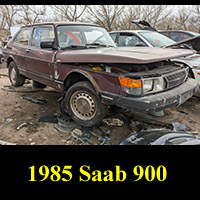 Junkyard 1985 Saab 900