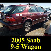 Junkyard 2005 Saab 9-5 Wagon