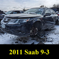 Junked 2011 Saab 9-3