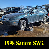 Junkyard 1998 Saturn SW2