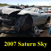 Junkyard 2007 Saturn Sky