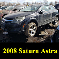Junkyard 2008 Saturn Astra