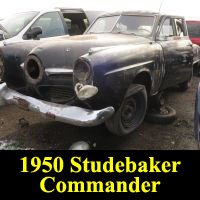 Junkyard 1950 Studebaker Commander