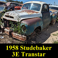 Junkyard 1958 Studebaker 3E pickup