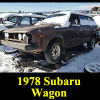 Junkyard 1978 Subaru Wagon