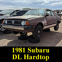 Junkyard 1981 Subaru Leone Coupe